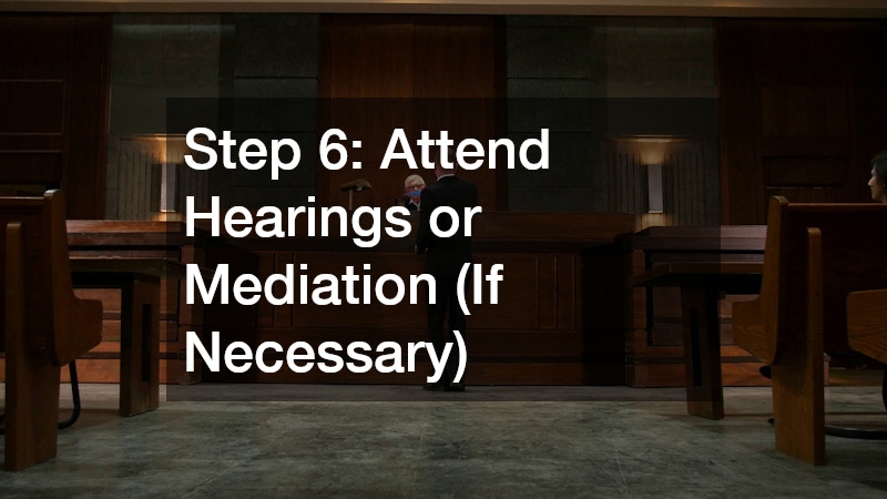 a court hearing